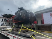 Incautan en Cundinamarca helicóptero usado para narcotráfico