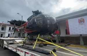 Incautan en Cundinamarca helicóptero usado para narcotráfico