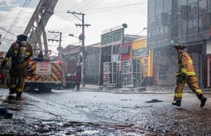 Incendio en Andalucía, Medellín consumió varias viviendas