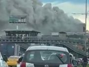 Bogotá: incendio en Av. NQS con calle 71