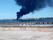 Incendio en refinería de petróleo en La Habana