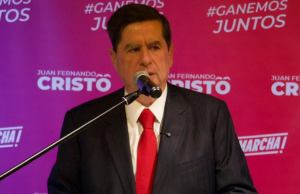 Juan Fernando Cristo irá directo a la primera vuelta presidencial