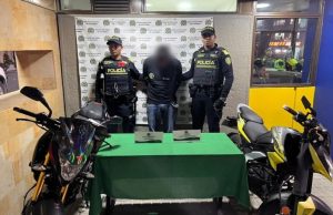 Capturado tras intentar robar dos motos en Suba