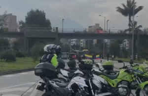 Movilidad en Bogotá hoy: tráfico en Av. El Dorado por manifestaciones