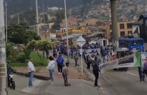 Movilidad hoy 10 de febrero en Bogotá: protesta en Av. Comuneros con Novena