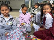 Asocolflores entregó kits escolares en el Oriente antioqueño
