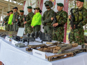 Desmantelan megadepósito de explosivos de disidencias Farc en Cauca