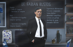 Argentino Fabián Bustos es el director técnico de Millonarios