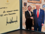 Con normalidad se cumplió la reunión de Trump con Petro