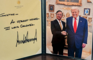 Con normalidad se cumplió la reunión de Trump con Petro