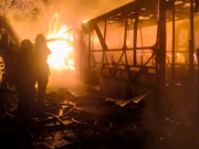 Incendio en Portal Metrolínea de Bucaramanga habría sido provocado