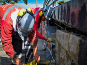 Sellan huecos en puente de NQS con calle 19 utilizados como escondites