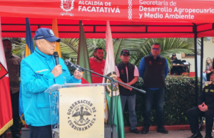 Entregan parque automotor para corredor vial Facatativá–Villeta