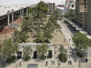 Inició renovación del Parque Berrío, Medellín: durará seis meses