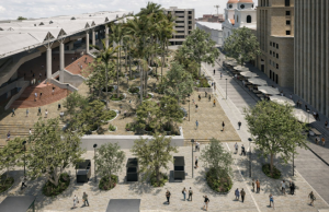 Inició renovación del Parque Berrío, Medellín: durará seis meses