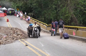 Habilitarán paso alterno del puente Mendihuaca en una semana
