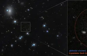 Astrónomos descubren con el telescopio Hubble una galaxia casi invisible y compuesta por un 99,9 % de materia oscura