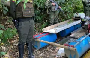Ejército interviene minería ilegal de oro en zona rural de Montenegro, en Quindío