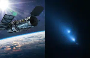 Telescopio Hubble capta fragmentación del cometa C/2025 K1 (Atlas) en cuatro partes: revelan detalles sobre su composición y evolución