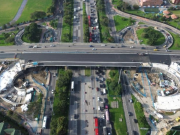 77% de avance alcanza puente de la calle 153 con autopista Norte
