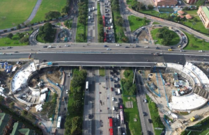 77% de avance alcanza puente de la calle 153 con autopista Norte