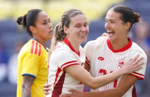Canadá derrota 4-1 a Colombia en la SheBelieves Cup 2026