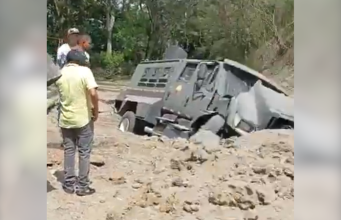 Atentado en la vía Panamericana deja cuatro militares heridos