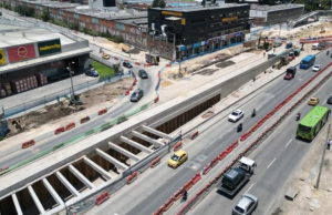 Avanza deprimido de Las Américas con 68: ya logra 82,32 % de ejecución