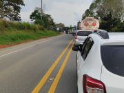 Bloqueada la vía Panamericana en Piendamó por protestas de comunidad Misak