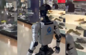 Bogotá estrena robots en centros comerciales para reforzar la seguridad