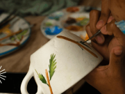 Aprender de la cerámica en un tour cultural que se hace en el Oriente de Antioquia