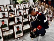 Homenaje a los 69 uniformados muertos por accidente aéreo en Putumayo