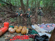 Destruyen depósito ilegal de explosivos en Guaviare
