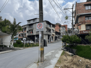 Guarne interviene señalización para mejorar la seguridad vial
