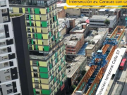 Habrá cierre nocturno en la av. Caracas con calle 57 por obras del Metro