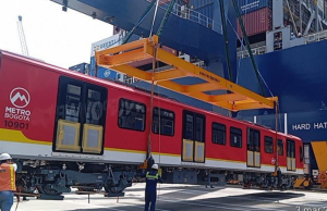 Metro de Bogotá: llegó octavo tren y obras alcanzan el 72% de ejecución