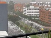 Lluvias con granizo hoy lunes 9 de marzo en Bogotá: zonas afectadas