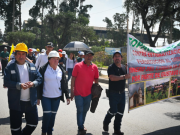 Paro minero genera bloqueos en la vía de Puerto Libertador, sur de Córdoba