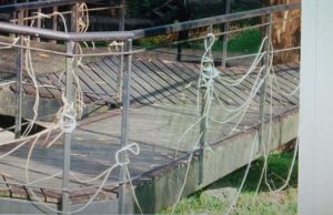Deterioro en el parque ambiental La Frontera