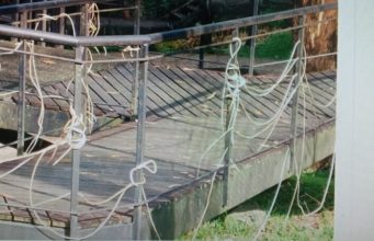 Deterioro en el parque ambiental La Frontera