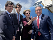 Secretario de EE. UU. llega a Venezuela para reunión con Delcy Rodríguez