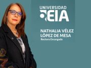 Nathalia Vélez López de Mesa asume la rectoría de la EIA