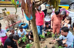 Habitantes de la comuna 8 de Medellín ejecutan medidas de adaptación al cambio climático