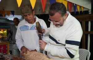 Rionegro conmemoró el Día del Carpintero en la Calle de la Madera