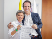 Fórmula vicepresidencial de Claudia López es Leonardo Huerta