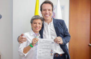 Fórmula vicepresidencial de Claudia López es Leonardo Huerta