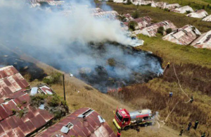 Contienen incendio en predios de Licores de Cundinamarca, Chocontá