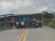 Habilitan vía Junín-Barbacoas tras protestas de dos días