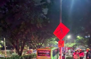 Cierran avenida El Poblado por socavón al frente del Hotel Dann Carlton