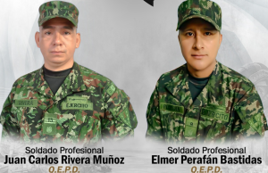 Asesinados dos soldados durante hostigamiento del Eln en Arauquita